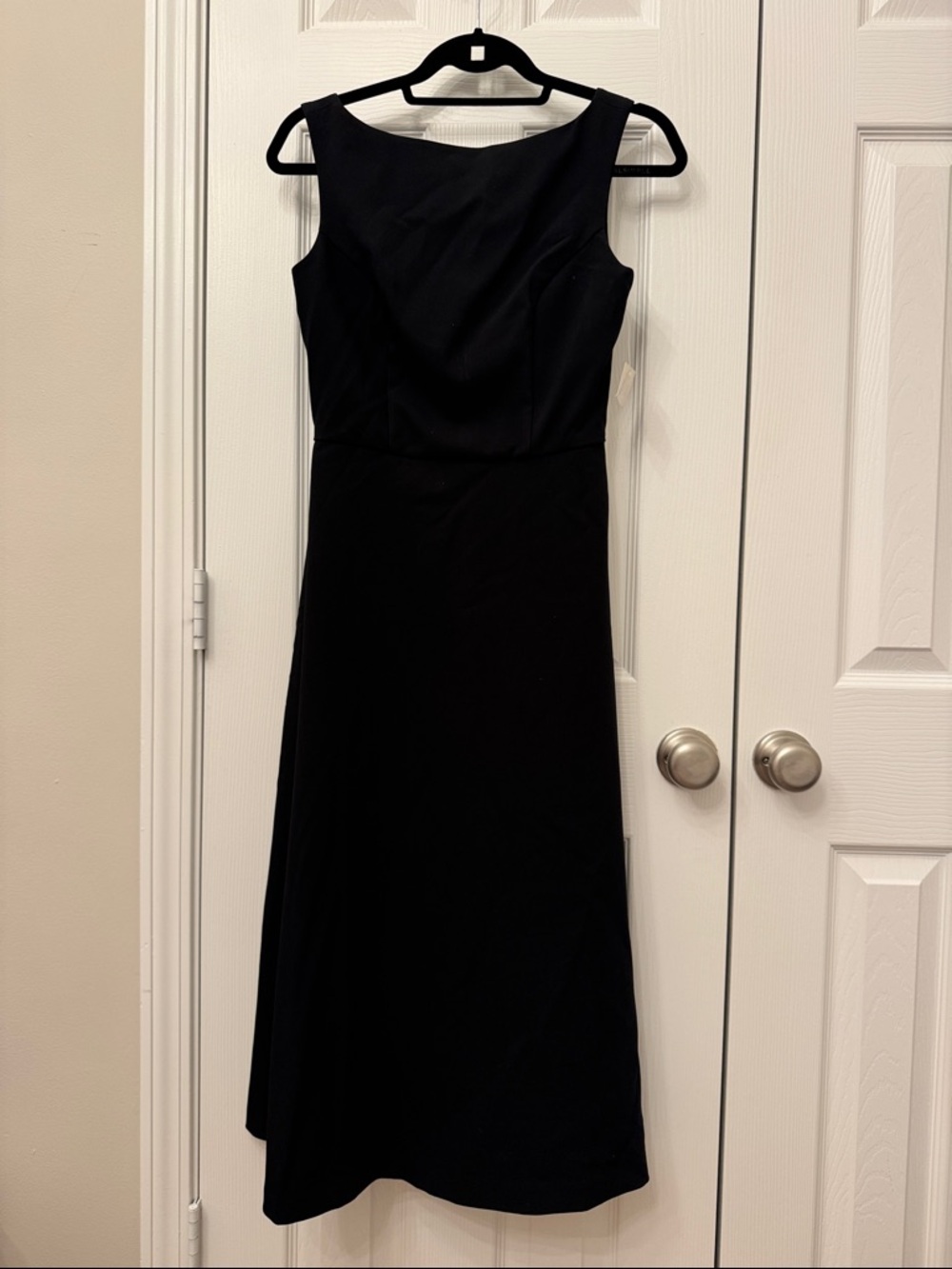 a new day Black Sleeveless Midi A-Line Dress